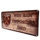 image 2 of West Ham United FC Supporters Shed Plaque - Brown - One Size