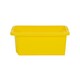 image 3 of Wham Stack & Store 4 x 16L Plastic Storage Boxes | Yellow | 4