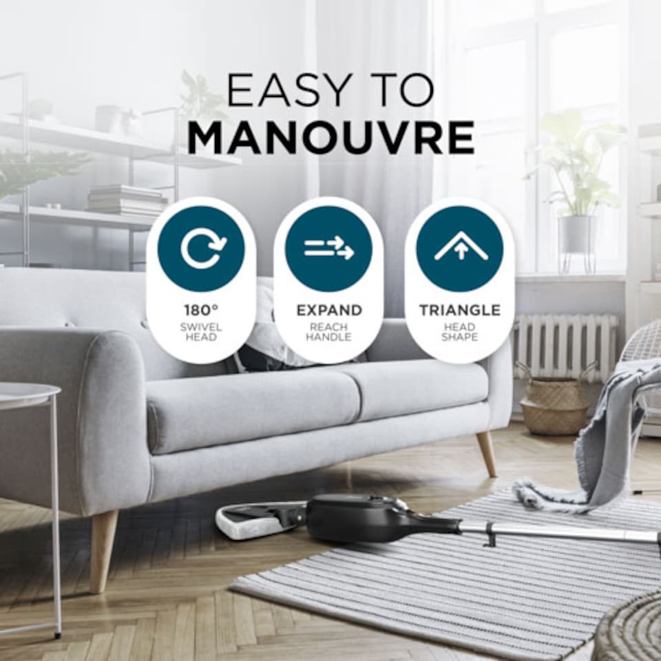 image 1 of DMD 10-in-1 Multifunction Upright Steam Cleaner Mop & Accessories