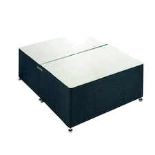 Midnight Linen No Drawer Divan Base Small Double