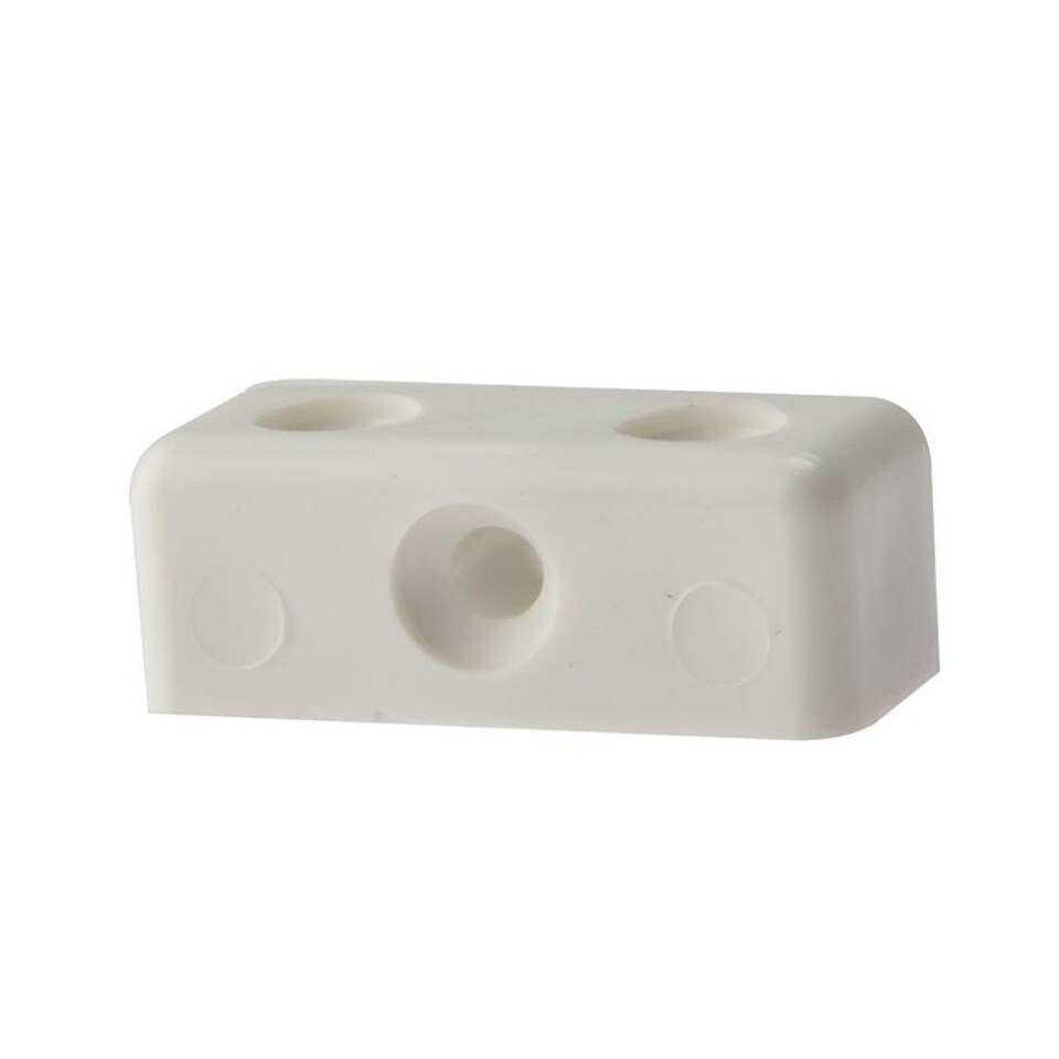 Forgefix Modesty Blocks - Multi Colour - White No. 6-80