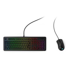 Lenovo Legion KM300 Wired 3-zone layout UK Layout  RGB Gaming Keyboard Black with Mouse
