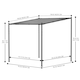 image 4 of Rattantree Slanted Canopy Pergola Outdoor Gazebo 8FT x 8FT