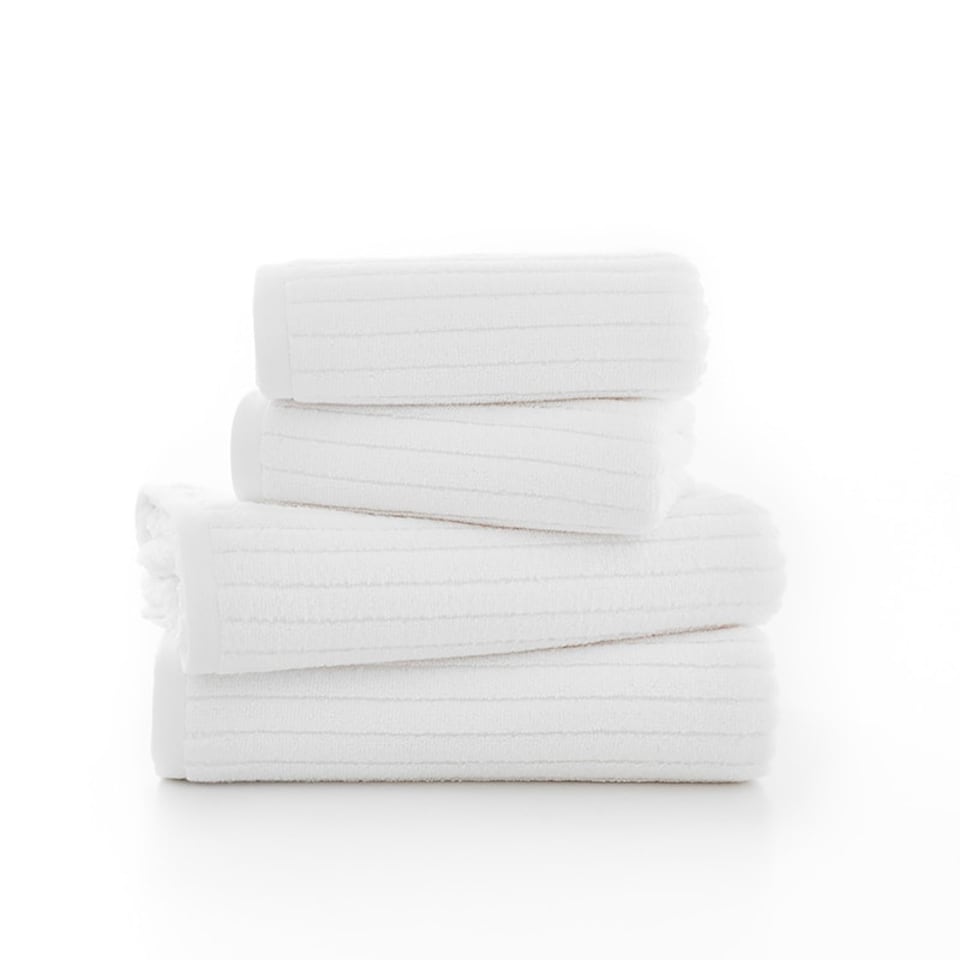 image 1 of Ribbed Absorbent 100% Cotton Rialto Supersoft Towels