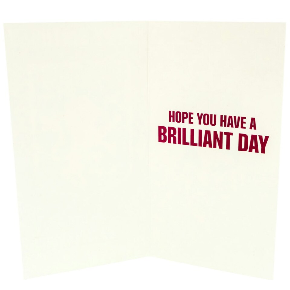 image 1 of Aston Villa FC Customisable Birthday Card - Claret/Blue - One Size