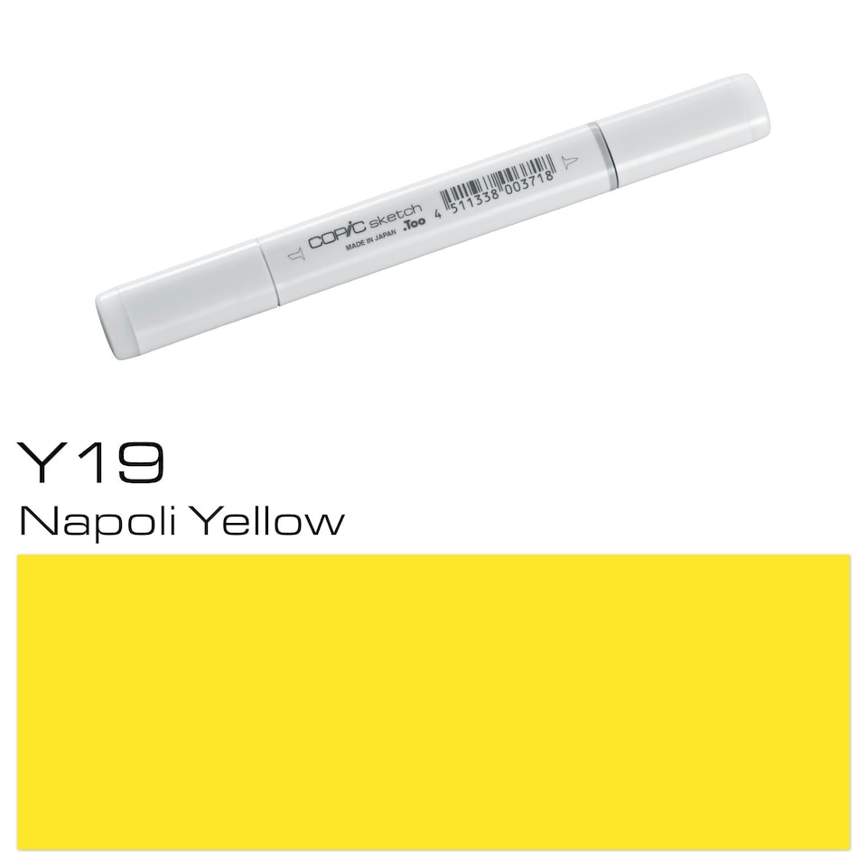 image 1 of Copic Sketch Marker, Napoli Yellow, Single Pen