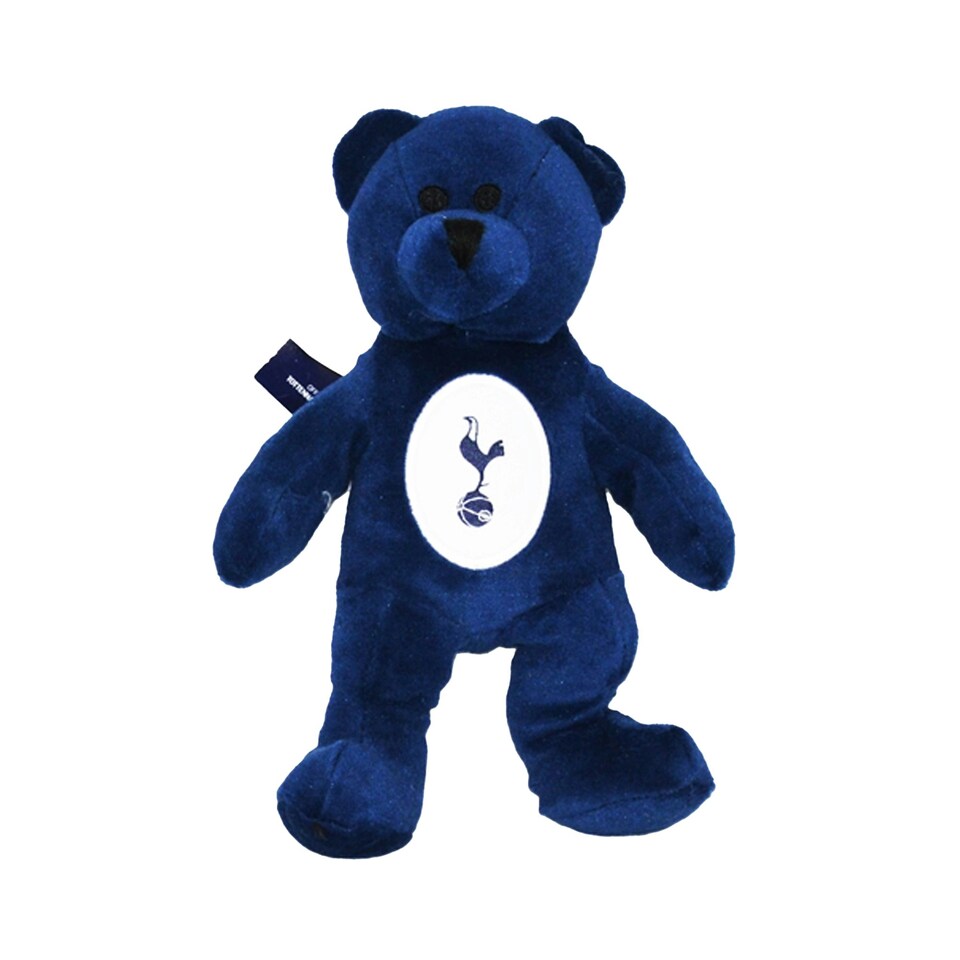 Tottenham Hotspur FC Official Mini Plush Football Club Teddy Bear - Navy Blue - One Size