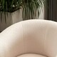 image 1 of Fabric Tub Chair Colour Range Wooden Legs Armchair Living Room Modern Office Orange