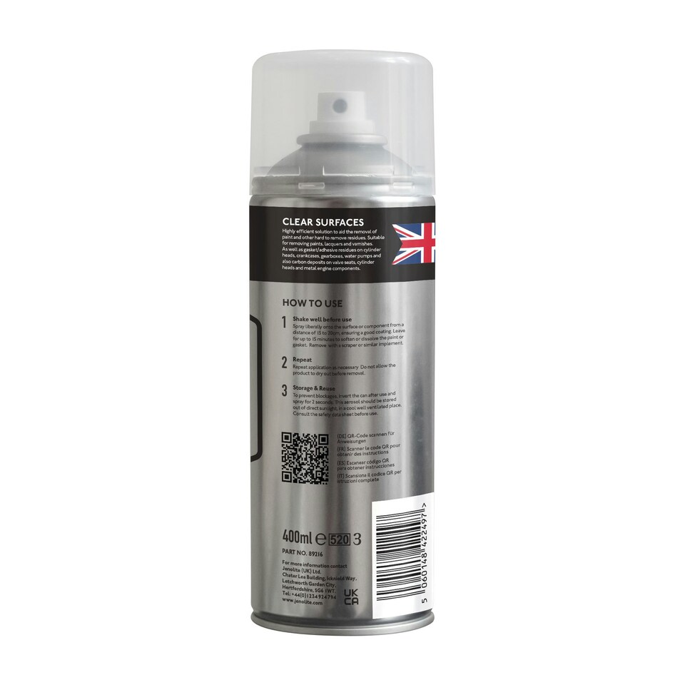 image 1 of Jenolite Industrial Strength Paint Stripper Spray - 400ml