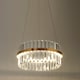 image 2 of Pagazzi Camburn Brushed Gold LED Halo Pendant