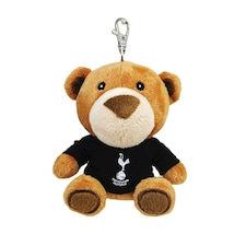 Tottenham Hotspur FC Buddy Bear Keyring - Brown/Black - One Size