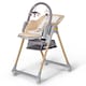 image 5 of Kinderkraft Lastree High Chair for Baby and Toddler - Wood