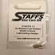 image 1 of Staffs 11 Bearings 2 x Bronze low fiction width 4.5mm lubricating design