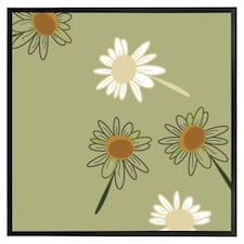 Patterns and shapes in the style of scrapbooking (Picture Frame) Black | L