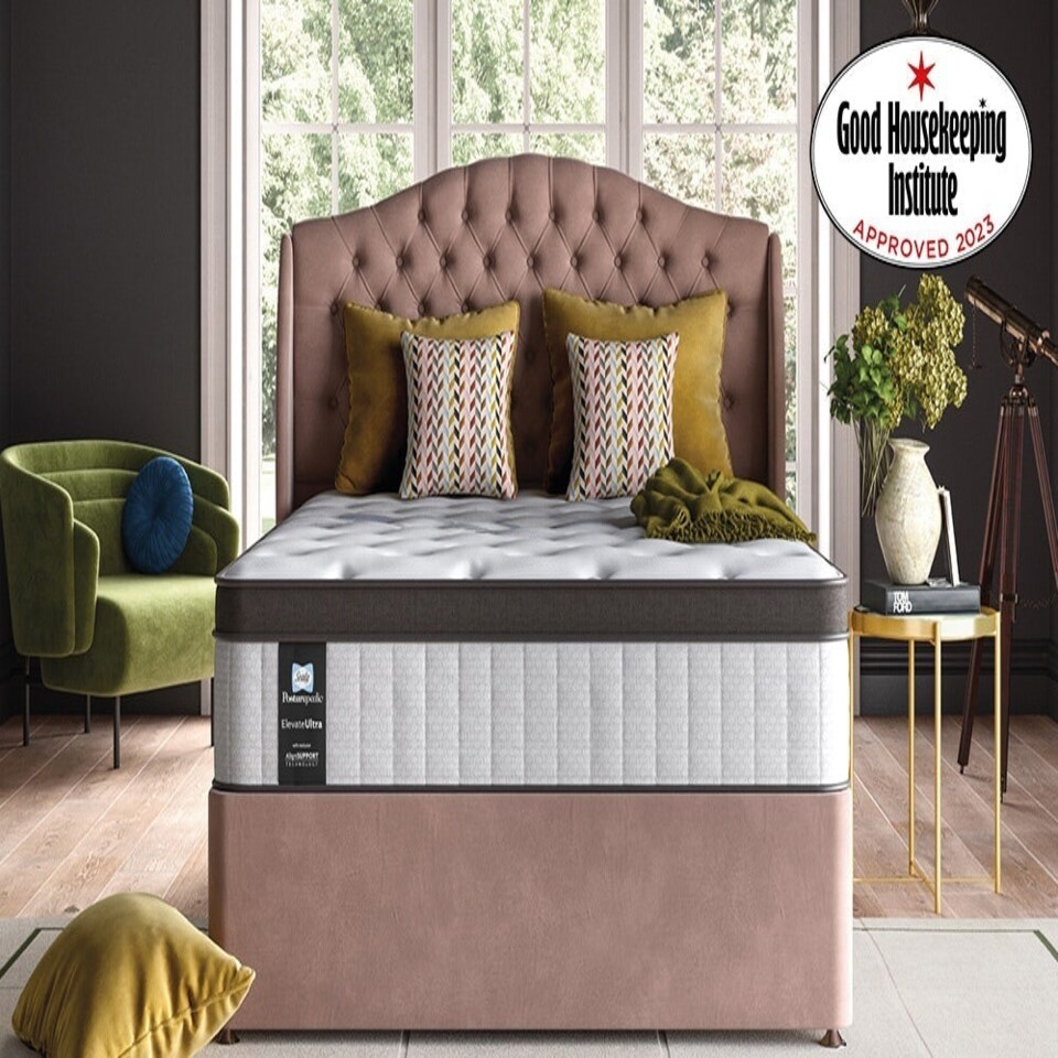 image 1 of Sealy Posturepedic Elevate Ultra Arden Memory Mattress White | King