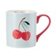 image 1 of Mikasa Cherry Straight-Sided Porcelain Mug, 280ml | Blue