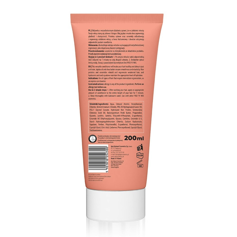 image 1 of Apis Pick'N'Mix Express Hair Conditioner 200ml