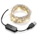 image 7 of Auraglow Micro LED String Lights - USB - 10 Metres | White | Black