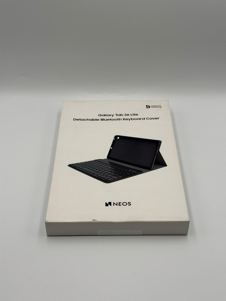 image 1 of Samsung Galaxy S6 Lite 10.4 Detachable Bluetooth Keyboard Cover Black - GP-FCP15NNABF