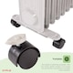image 5 of 1500W 7 Fin Portable Oil Filled Radiator Electric Heater