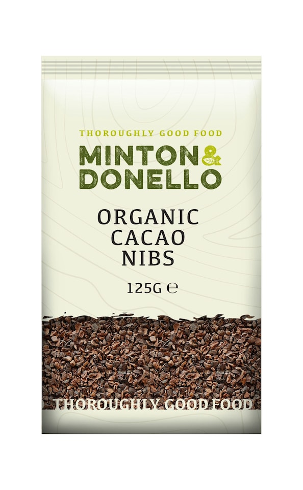 image 1 of Minton & Donello Organic Cacao Nibs 6 x 125g