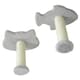 image 8 of PawHut4 Piece Cat Wall Shelves Wall-Mounted Tree with Platforms Light Grey