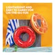 image 4 of Inflatable Orange Swim Ring 90cm