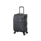image 1 of IT Luggage Teleported Warm Charcoal Expandable Cabin Suitcase with TSA Lock Grey | Cabin Bag