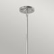image 3 of Amelia 1 Light Medium Dome Ceiling Pendant Chrome, E27