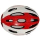 image 5 of AWE AweSprint In Mould Adult Bike Helmet White/Red 55-58cm Crash Guarantee* | White | Red