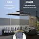 image 3 of Outsunny 3m Cantilever Parasol Solar Lights Power Bank Base 360° Spin Dark Grey