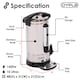 image 6 of 10L Catering Hot Water Boiler Tea Urn Coffee