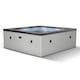 image 1 of Wave Garda 4 Person Eco Foam Hot Tub, Graphite Grey