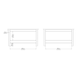 image 8 of Barcelona Coffee Table in White