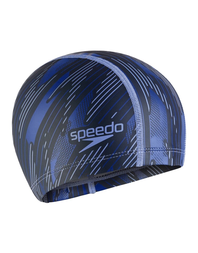 image 1 of Speedo Boom Ultra Pace Swim Cap - Navy/Blue