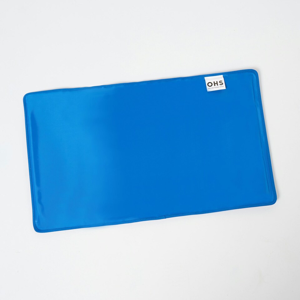 image 1 of OHS Reusable Multipurpose Cooling Gel Pad Pillow - Blue