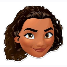 Disney Moana Cardboard Face Mask for Children