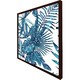 image 3 of Snow tropical leaves (Picture Frame) Grey / S