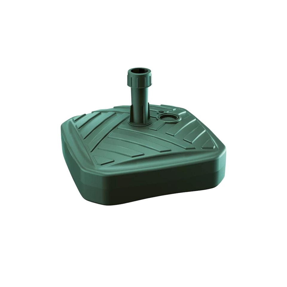 image 1 of Square Garden Umbrella Stand Holder | Green | 1