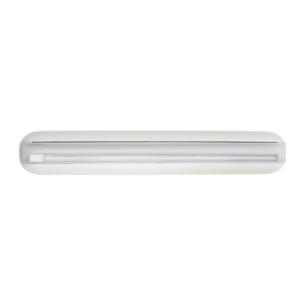 Living and Home Kitchen Wrap Dispenser with Cutter | White