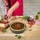 image 2 of EASY QUICHE & TART GLASS PAN 27CM Black