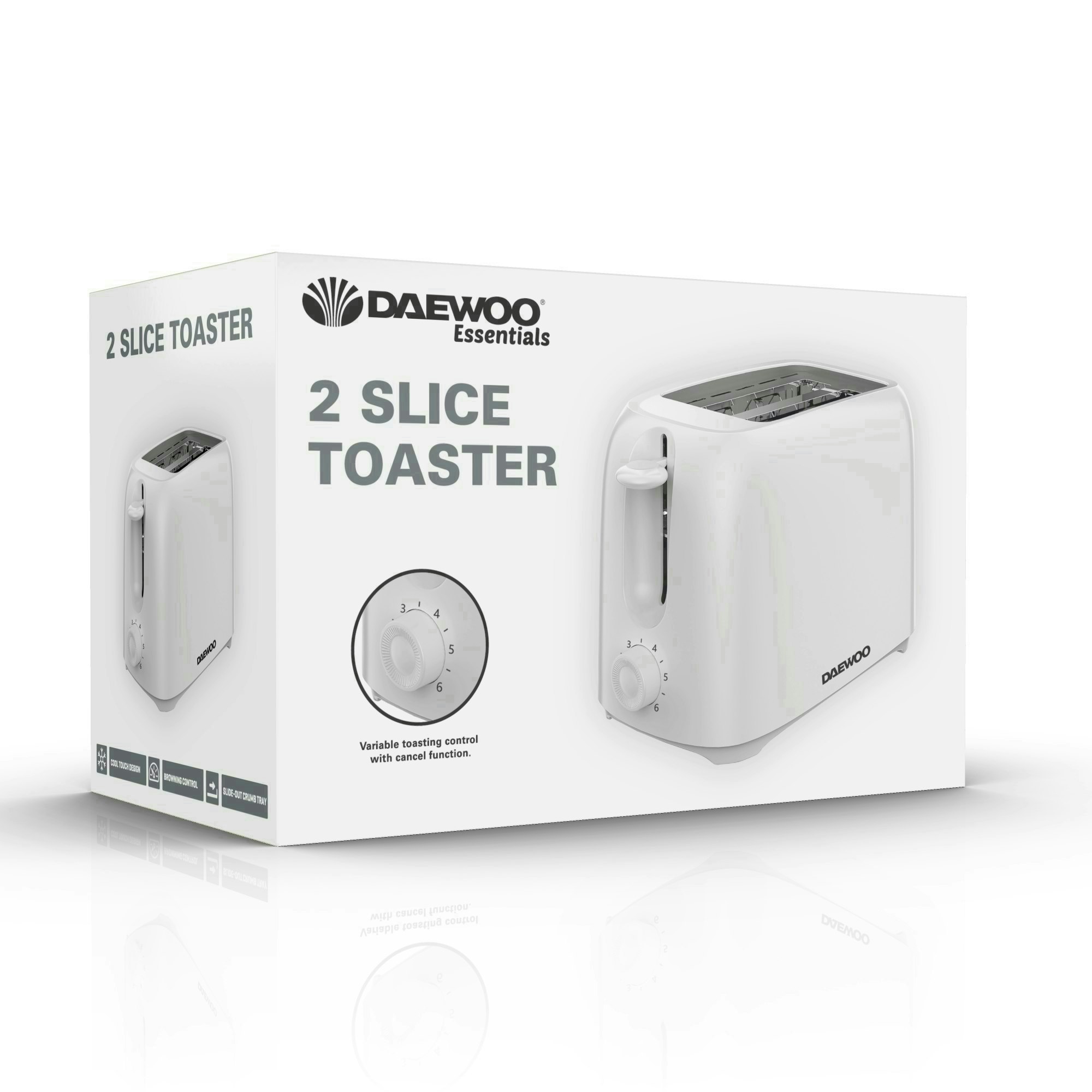 Smeg Tostapane 50's Style - Bianco LUCIDO 4x4 - TSF03WHEU