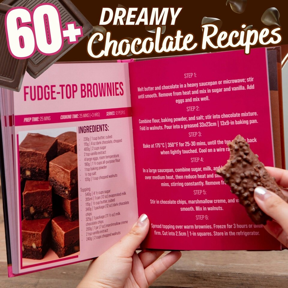 image 1 of Easy Eats Chocolate Bakes Baking Recipe Cookbook