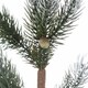 image 2 of Christmas Fir Tree in Stone Pot Artificial Plant - Plastic - L45 x W45 x H120 cm - Green