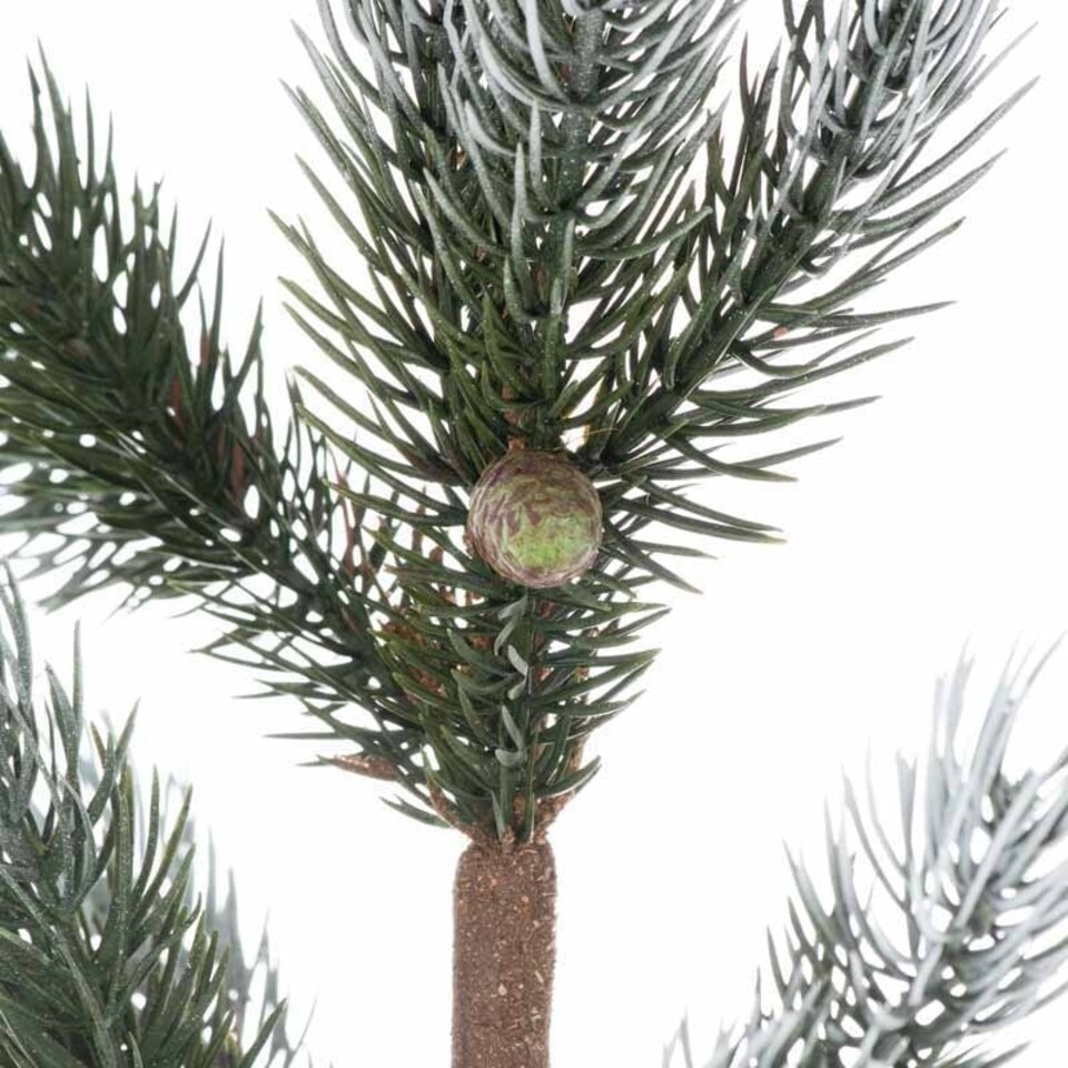 image 1 of Christmas Fir Tree in Stone Pot Artificial Plant - Plastic - L45 x W45 x H120 cm - Green