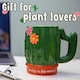 image 5 of Prickly in the Morning Cactus Mug 18oz - Plant Lovers Gift