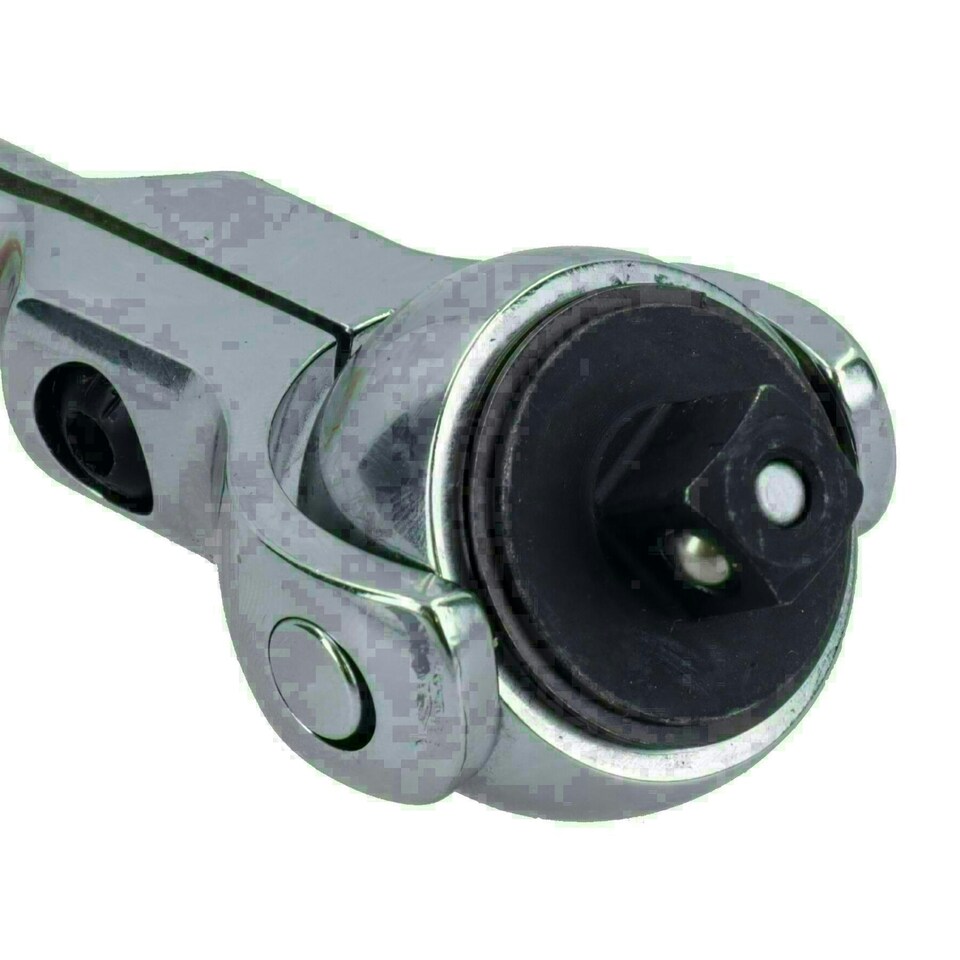 image 1 of 3/8" Drive Flexi Swivel Head Twister Reversible Ratchet Rotating Head