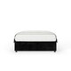 image 2 of Neptune Spring Black Naples Velvet Divan Set Single