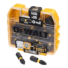 Dewalt Extreme Flextorq Screwdriver Bit Set (Pack of 25) | Black | Black | One Size | 1