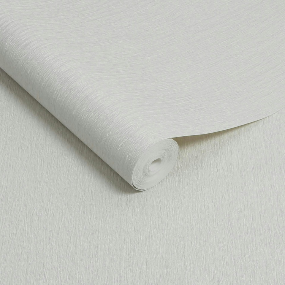 image 1 of Boutique Grain Texture Silver Wallpaper Silver | Metallic